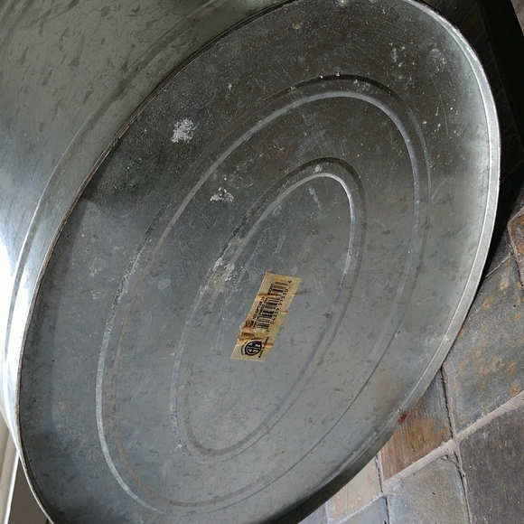 CHRISTMAS "Galvanized Washtub" Portable Bar / Decorative Container NWT - Picture 7 of 10